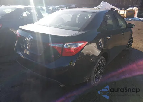 2015 Toyota Corolla S Plus z USA, uszkodzony, nr VIN 2T1BURHEXFC267629